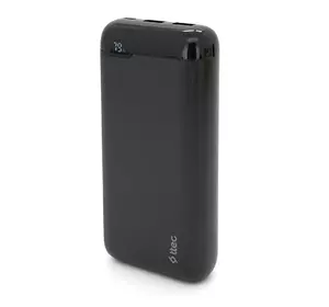 PowerbankTtec 20000mAh, Output: 2*USB + Type-C, 20W, Black, Q20 PowerbankTtec 20000mAh, Output: 2*USB + Type-C, 20W, Black, Q20